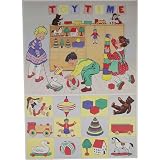 Toy Time Vintage Toys and Children Cavallini Gift Wrap Decoupage Paper