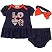 GERBER NFL Girls Dress, Panty & Headband Set (3 Piece)
