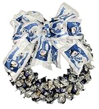 Milky Way Dark Candy Wreath With Snowman Ribbon