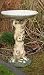 Solar Powered Meerkat Birdbath With Lights
