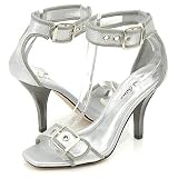 Michael Antonio Mirugai Heels 8.5 Silver