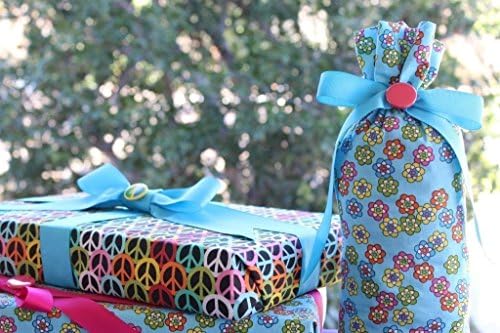 Petals Reusable Fabric Gift Bag-Select size from S,M,L,XL