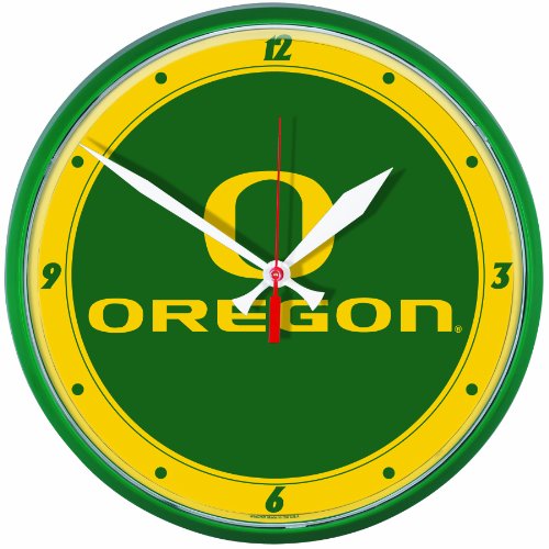 NCAA Oregon Ducks Round Clock