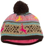 San Diego Hat Co. Girls 2-6x Knit Pom Pom Beanie