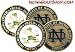 Golf Links
(4) Notre Dame Fighting Irish Golf Ball Markers