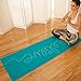 RatMat Yoga Mats - Thick ¼ - Foldable and Rollable - Travel Friendly - Yoga Towel Bundles - Phthalate Free Mats - 100% Microfiber Yoga Towels