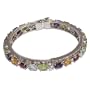 Bracelet Sterling Silver Gemstone Diam.m. 2.1 inches