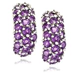 Sterling Silver Amethyst Earrings