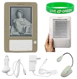 6n1 Non-OEM Amazon Kindle 2 Silicone Skin Case - Smoke