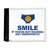51yMlHaRyDL. SL160  Artsmith, Inc. Mens Wallet Billfold Smile If Youre Not Wearing Any Underpants Underwear