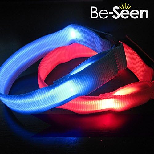 Running Light - Reflective LED Armband - Safety Lights for Walking, Jogging and Cycling Gear - 3 Flashing Modes - On, Slow, and Fast Blinking - High Visibility - Batteries Included - Water Resistant - 100%, No Hassle Money Back Guarantee