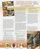 Dietary Guidelines (2010) Update Resource