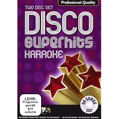 Zoom Karaoke - Disco Superhits - Double DVD - 60 Songs