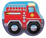 Creative Converting Firefighter Truck Shaped Paper Plates, 9 Inch, 8 Count (Pack of 3)
