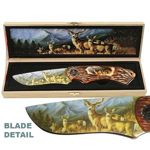 8 1/2 inch Wild Outdoors Deer Knife