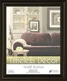 Timeless Frames 16x20 Inch Boca Picture Frame, Black