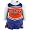 adidas Florida Gators Royal Blue Infant Two-Piece Cheerleader Dress