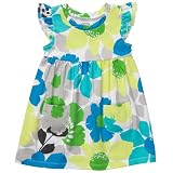 Carters Green Floral Tunic 2t-5t
