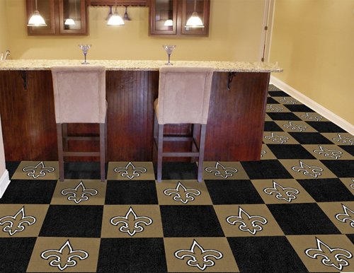 New Orleans Saints Carpet Tiles 18