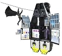 Batman Dark Knight Battle Station Fold Out Multi Playset
