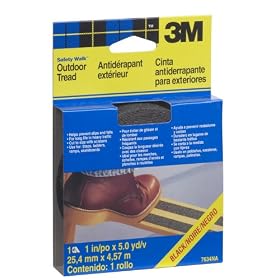 3M 7634NA Safety-Walk Black Outdoor Tread 1-by-180-Inch Roll by 3M