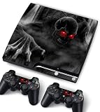 Bundle Monster Vinyl Skin Sticker For PlayStation PS3 S SLIM Game Console - Cover Protector Art Decal - Goblin