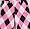 Pink and Black Argyle