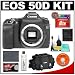 Canon EOS 50D Digital SLR Camera Body + 8GB CF Memory Card + BP-511 Battery + Canon Case + Cameta Bonus Accessory Kit