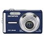 Olympus FE-340 8MP Digital Camera with 5x Optical Zoom (Blue)