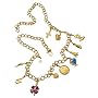 JEWELS D&G CHARMES BRASS NECKLACE IPG 12 DIFFERENT&hellip von D&G Dolce&Gabbana