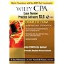 Wiley CPA Examination Review Practice Software 13.0, Complete Set