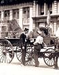 Messenger and Teamster, New York, 1910 Photograph - Beautiful 16"x20" Photographic Print from the Library of Congress Collection