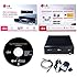 LG Electronics Super Multi Mdisc DVD External Writer GE24NU40 Retail Box + Software + USB Cable + AC Power Adapter (Black)