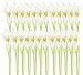 24 Pieces of 34" Large Calla Lily Bendable Sprays Artificial Silk Flowers