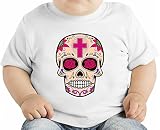 Sugar skull オーガニックベビーTシャツ 12 - 18 Months