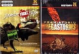 Jurassic Fight Club Complete Season One and Prehistoric Megastorms : The History Channel Dinosaur 6 DVD Box Set - Over 14 Hours