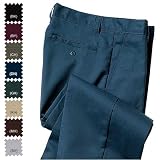 Dickies Boy's Flat Front Pant, Khaki, 14 R