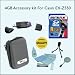 8GB Essentials Accessories Kit For Casio EX-Z550 With Carrying Case, Lens Cleaning Kit And More!