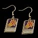 Phoenix Suns Team Dangle Earrings