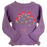 Little Girls Clothes PURPLE Tulip Sweater MULBERRIBUSH Top Boutique Girl 2T-6X