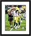 Brett Favre & Greg Jennings Framed Green Bay Packers 8x10 Photo - Record Breaking 421st TD on Should