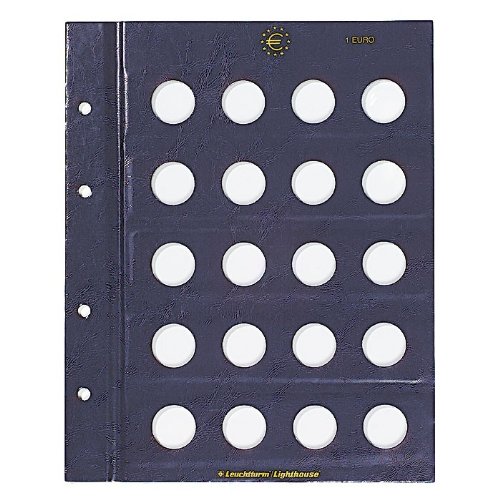 Leuchtturm MBLEU1EU 2 VISTA Münzblätter