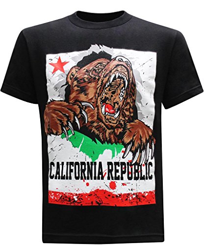California Republic Breakthrough Bear Men's T-Shirt