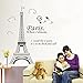 Fun Express Pink Paris Eiffel Tower Gift Bags - 12 Count (Pack of 12) for Romantic Occasions, Special Occasions