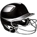 Easton Natural Two-Tone Senior Softball Batting Helmet with Mask
