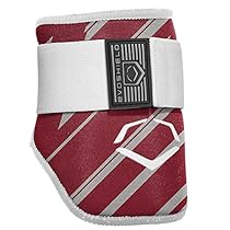 EvoShield MLB Batters Speed Stripe Elbow Guard, Maroon, Adult
