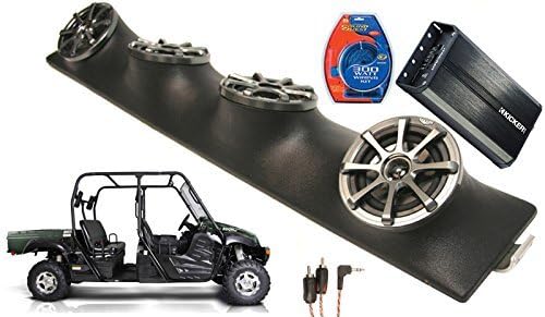 Bennche 700X Kicker KS525 & PXA300.4 4CH Amp Fits 5 1/4" Speaker UTV Pod Pack
