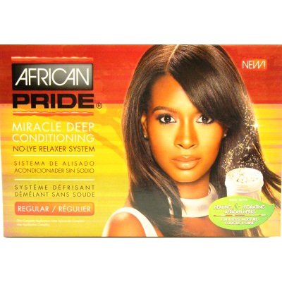 HealthPersonalCare: African Pride No Lye Regular Relaxer Kit