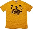 Rocky Pose Vintage Washed Gold Tee T-shirt