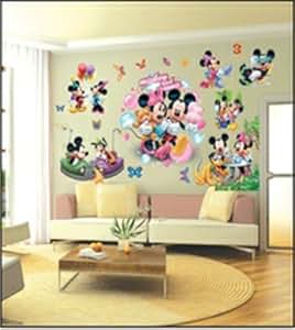 DECOR D&eacute;coration Sticker Adhesif Mural G&eacute;ant R&eacute;positionnable